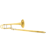 Bach 42BO Trombone, F Rotor, Open Wrap, .547" Bore, One-Piece Hand-Hammered Yellow Brass Bell