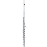 Haynes AF680SEBOC Flute Amadeus Solid Silver Headjoint, Plated Body/Foot, Split E, C# Trill