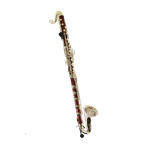 Backun BCLBBQCCSKG Bass Clarinet Q Series Low C Cocobolo Wood w/ Silver Plated Keys & Gold Posts