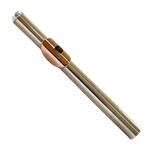 Haynes Q Series Classic Sterling Silver Headjoint w/ 9K Rose Gold Lip Plate QHJ9KL