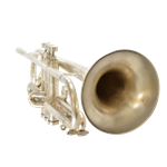 ISS3241 Edwards X13SS Trumpet Silver Plated, Satin Finish