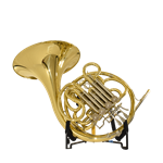 Eastman Musical  Eastman EFH463 French Horn Geyer Wrap, Lacquer Finish Fixed Bell