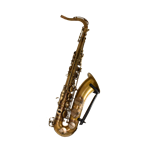 Eastman ETS852 Tenor Sax 52nd St. Aged Unlacquered Brass Finish w/ 2 Necks