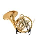 Eastman Musical  Eastman EFH683GD French Horn Gold Brass Detachable Bell Geyer Wrap
