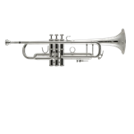 Bach 190S37 Trumpet Stradivarius Silver Plated, .459" Bore