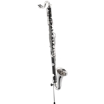 Jupiter JBC1000N Bass Clarinet Resin Body, Adjustable Floor Peg, Inline Trill Keys