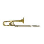 RATH  Rath R900 Bass Trombone .57" Bore,  Independent Rotors, Open Wrap, Lacquered Yellow Brass Bell
