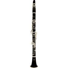 Buffet BC123120 Key of A Clarinet R13 Silver Plated Keys, Grenadilla Wood Body