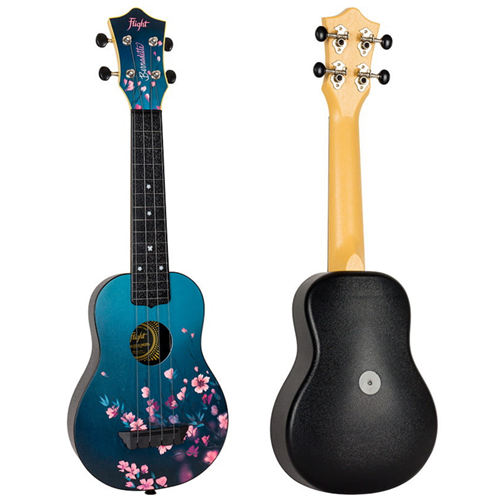 Flight Ukuleles TUS32SAKURA Flight Soprano Ukulele Sakura (Cherry Blossoms)