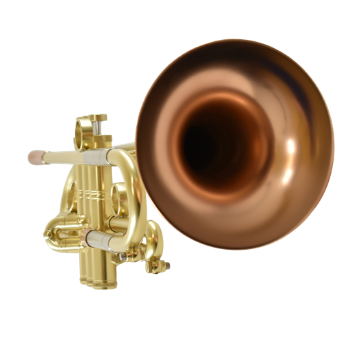 Taylor TORNADO Trumpet Brushed Satin Yellow Brass w/ Bronze Bell