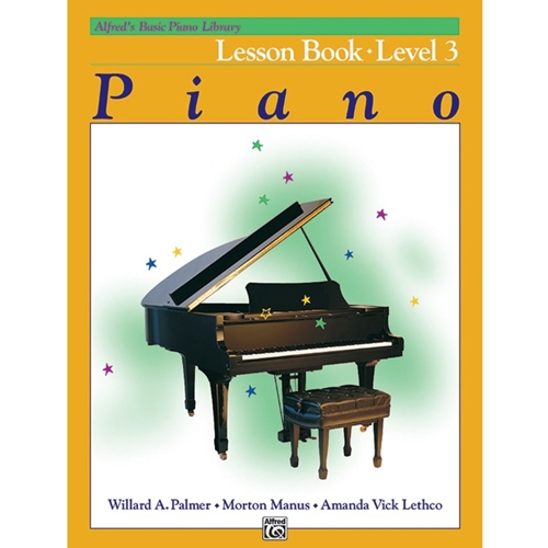 Alfred's Basic Piano Library: Lesson Book 3 N/A