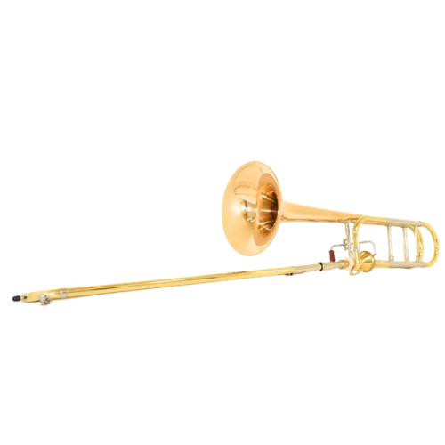 42AFG C Bach 42AFG Trombone Stradivarius Axial Flow, Open Wrap, Gold Brass Bell -- Demo