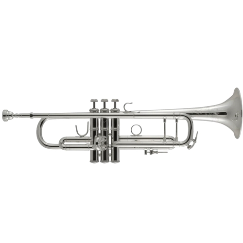 Bach 190S37 Trumpet Stradivarius Silver Plated, .459" Bore