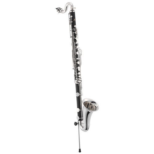Jupiter JBC1000N Bass Clarinet Resin Body, Adjustable Floor Peg, Inline Trill Keys