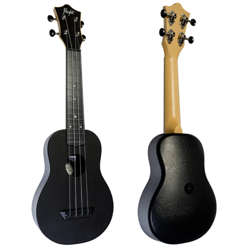 Flight Ukuleles TUS35B Flight Soprano Ukulele Black