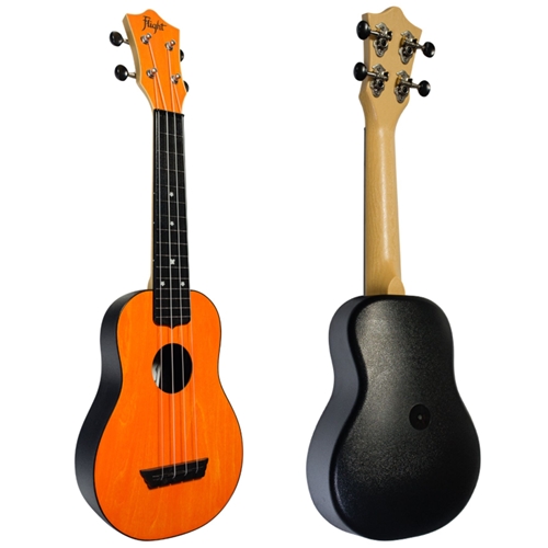 Flight Ukuleles TUS35OR Flight Soprano Ukulele Orange