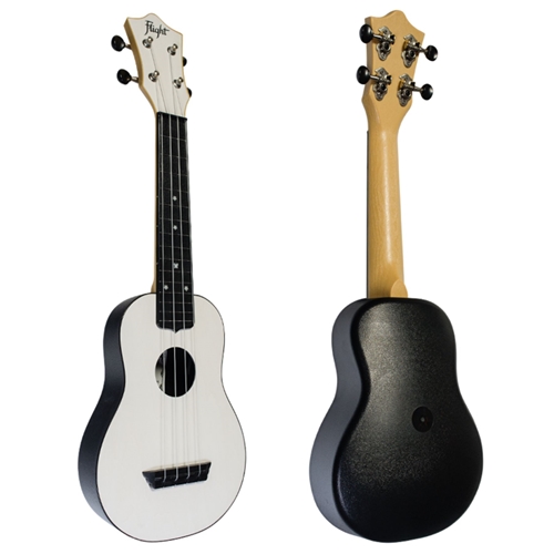 Flight Ukuleles TUS35WHT Flight Soprano Ukulele White