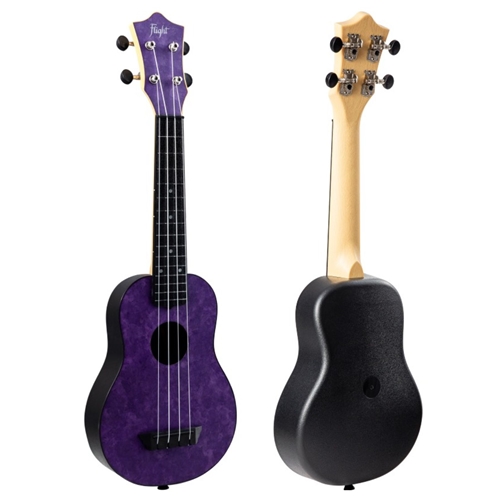 Flight Ukuleles TUS65AMETHYST Flight Soprano Ukulele Amethyst Purple